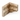 Scabos travertine corner ogee trim