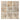 Silver Pewter Blend Travertine 4’’ X 4’’ Tile Tumbled Wall Tile