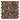 Tumbled Emperador Dark 1-inch hexagon hero