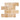 Walnut Travertine 3’’ X 6’’ Tile Tumbled Wall Tile