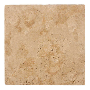 Walnut Travertine 18’’ X 18’’ Tile Tumbled Wall Tile