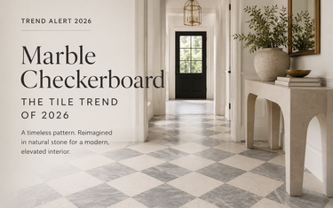 The Marble Checkerboard Trend: How to Pull It Off at Home