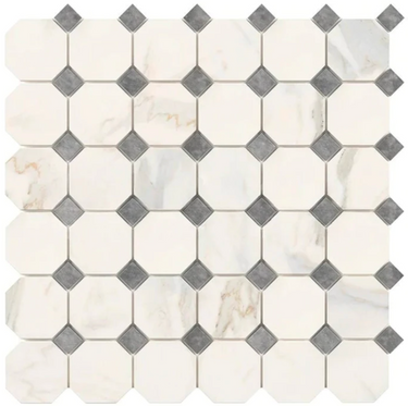 Octagon & Pinwheel Mosaic Tile | SoCal Tiles