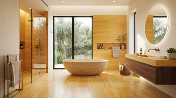 Gold / Yellow Travertine Tile