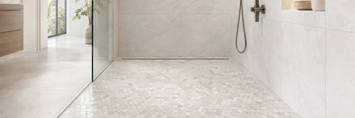 Shower floor tile