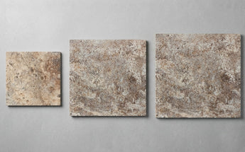 Silver Pewter Blend Travertine Tile