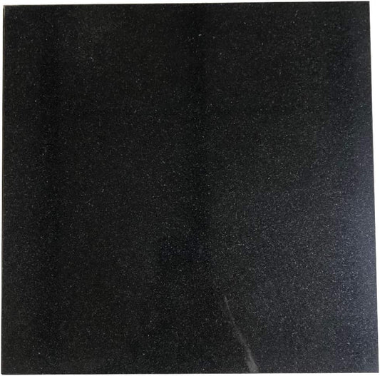 Absolute Black Granite 12’’ X 12’’ Tile Micro-Beveled Polished Wall Tile