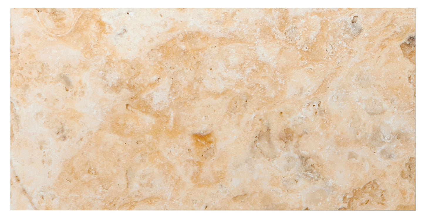 Antico Onyx Travertine 12’’ X 24’’ Tile Filled & Honed/Filled & Polished Filled & Honed / 1 Sheet Wall Tile