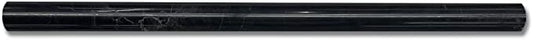 Absolute Black Granite 3/4’’ X 12’’ Bullnose Liner Polished Wall Tile