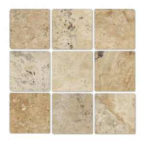Philadelphia Travertine Tile - 4x4