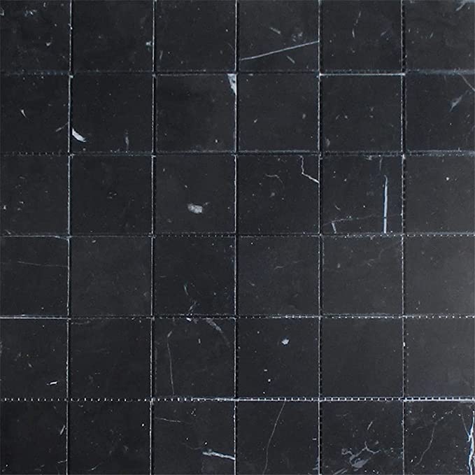 Absolute Black Granite 2â€™â€™ X 2â€™â€™ Mosaic Polished Wall Tile