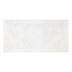 Afyon White Marble Tile - 12x24