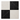 Checkerboard Marble Tile - Afyon White & Nero Marquina