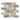 Atlantic Gray Marble 2’’ X 4’’ Brick Mosaic Tumbled/Polished/Honed Wall Tile