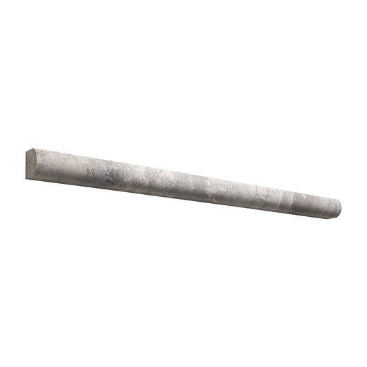 Atlantic Gray Marble 3/4’’ X 12’’ Bullnose Liner Polished/Honed Liner