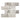 Atlantic Gray Marble 3’’ X 6’’ Tile Straight-Edged Polished/Honed Wall Tile