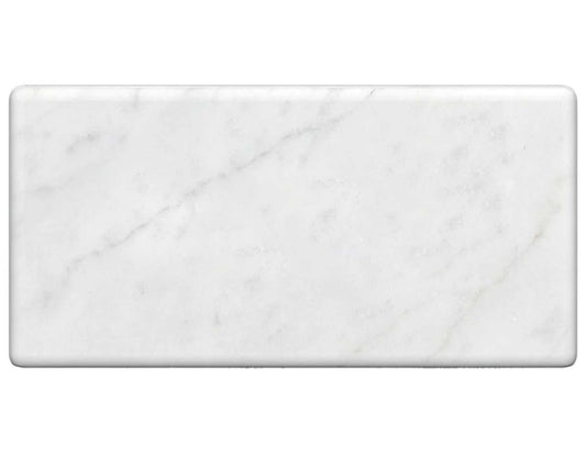 Bianco Carrara White Marble 3" X 6" Tile