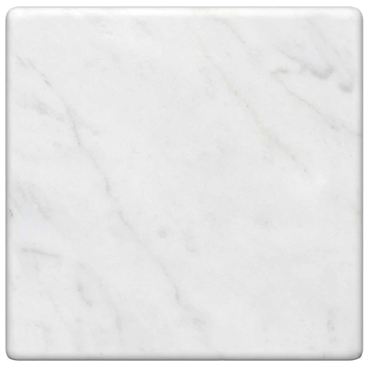 Bianco Carrara White Marble 4" X 4" Field Tile