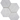 Bianco Carrara White Marble 6 X 6 Hexagon Mosaic Wall Tile