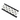 Bianco Carrara White Marble 4-3/4 X 12 Basketweave Border with Black Accent & Trim Tile