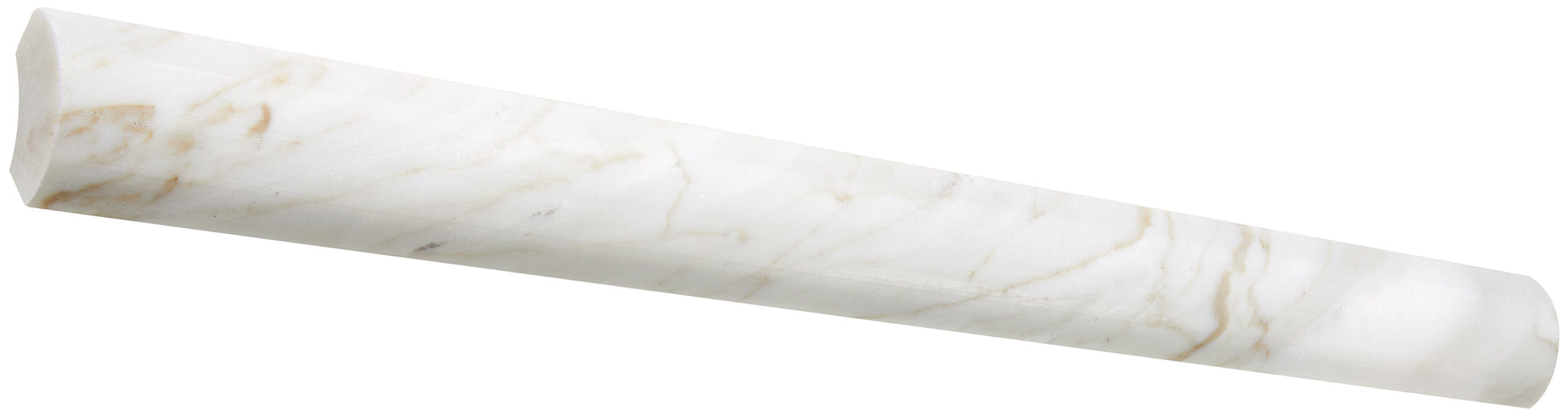 Calacatta Gold Marble 1’’ X 12’’ Quarter-Round Trim Quarter-Round