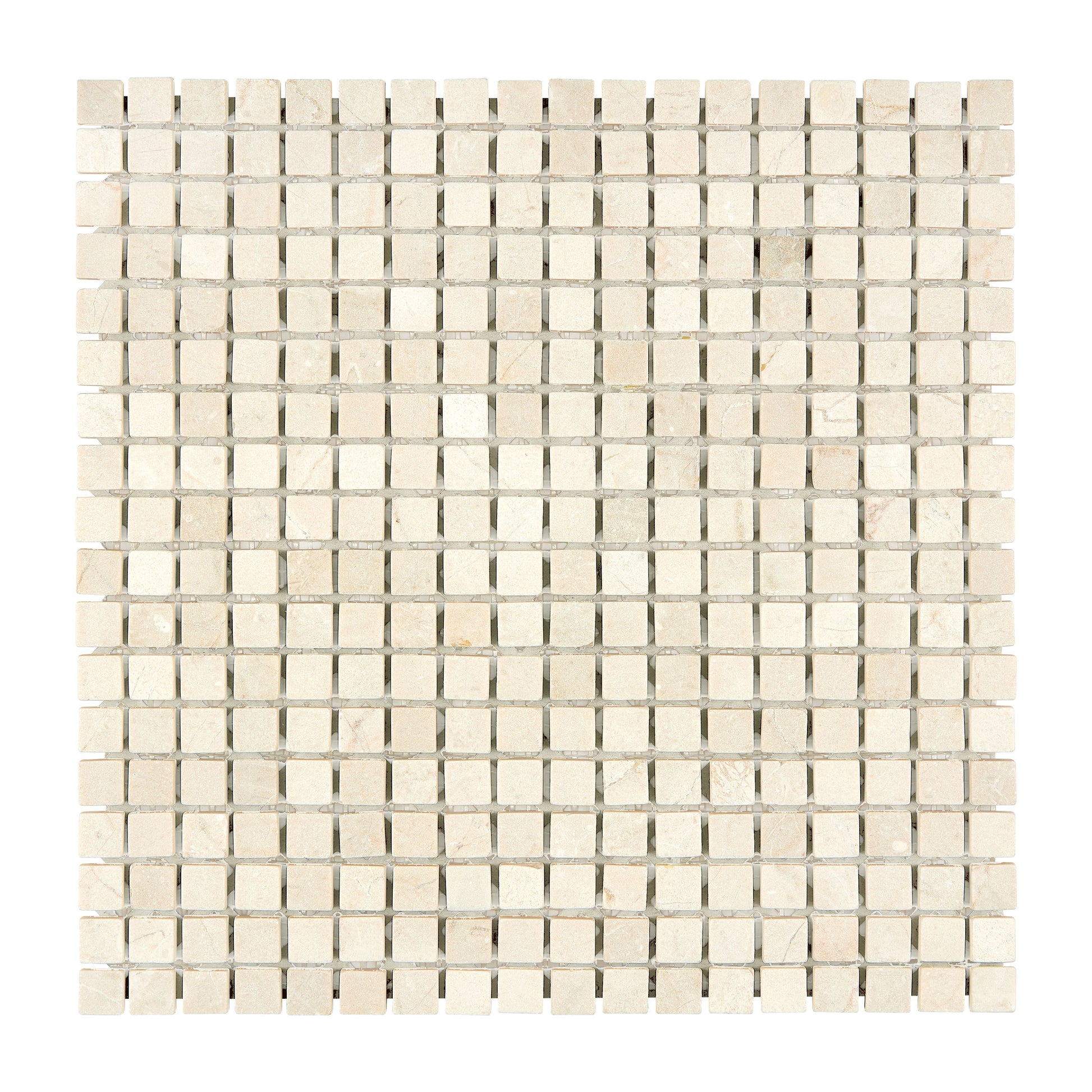 Crema Marfil Marble 5/8’’ X 5/8’’ Mosaic Backsplash Tile