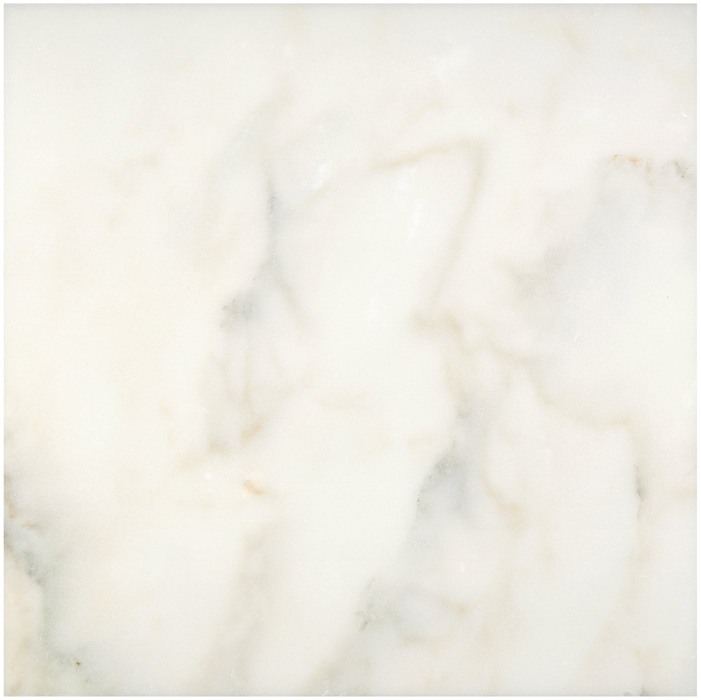 Calacatta Oliva Marble 18’’ X 18’’ Tile Micro-Beveled Polished/Honed Wall Tile
