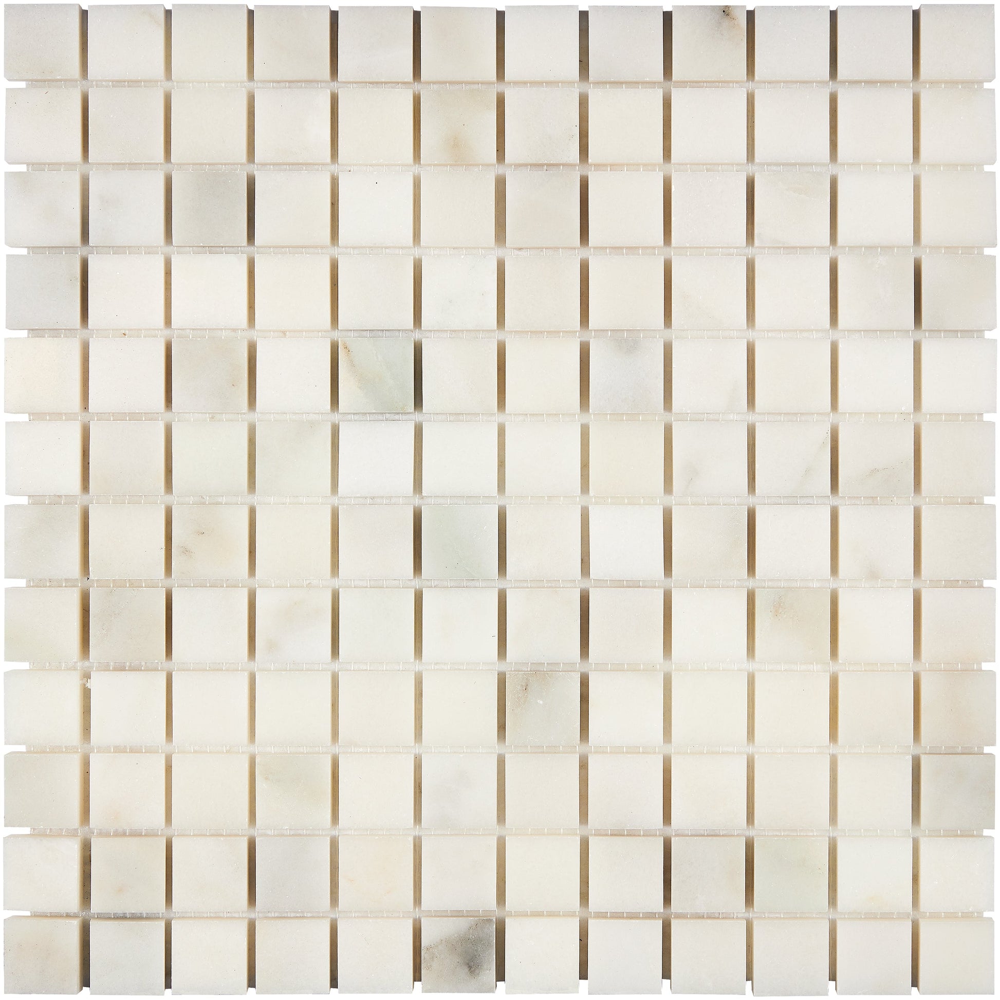 Calacatta Oliva Marble 1’’ X 1’’ Mosaic Polished/Honed Backsplash Tile