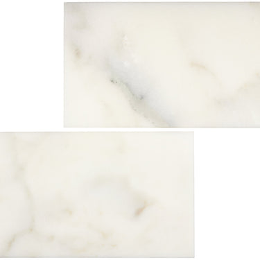 Calacatta Oliva Marble 6’’ X 12’’ Tile Micro-Beveled Polished/Honed Wall Tile