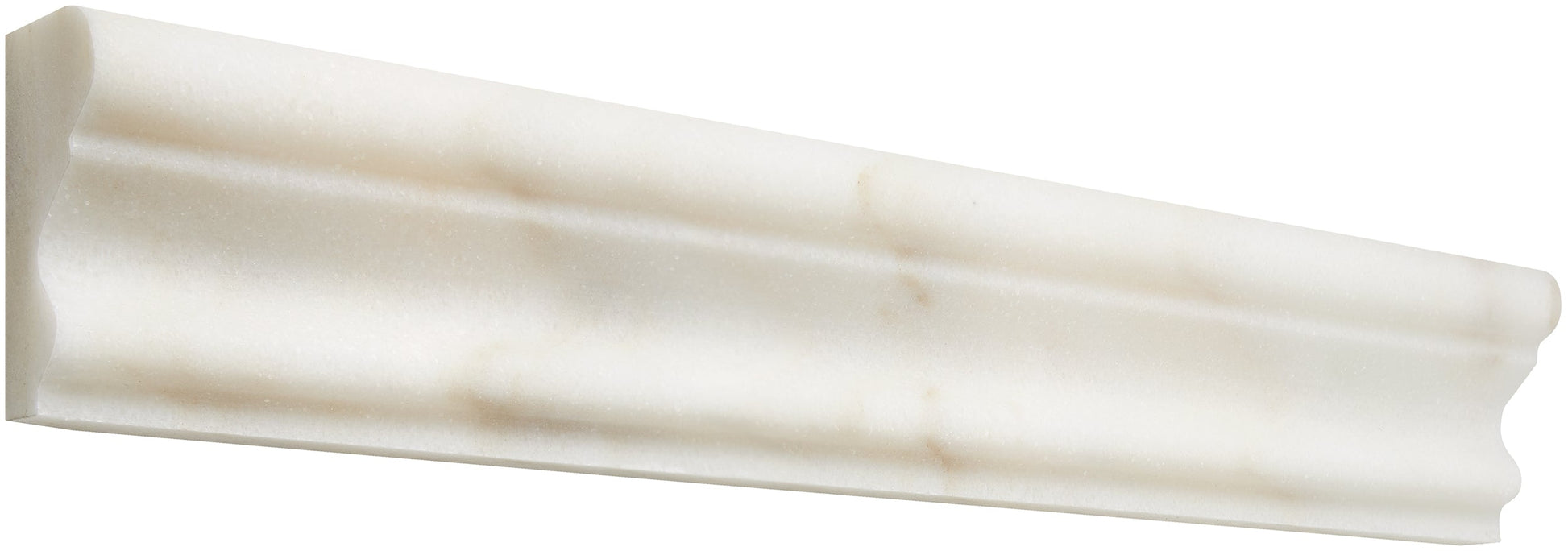 Calacatta Oliva Marble 2’’ X 12’’ Milano Molding Polished/Honed Milano