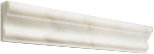 Calacatta Oliva Marble 2’’ X 12’’ Milano Molding Polished/Honed Milano