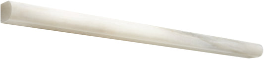 Bianco Carrara White Marble 5/8’’ X 12’’ Pencil Liner Liner