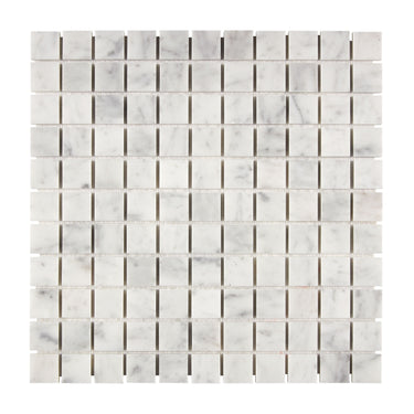 Bianco Carrara White Marble 1 X 1 Mosaic Wall Tile