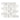 Bianco Carrara White Marble 2 X 4 Straight-Edged Brick Mosaic Polished / 1 sheet Wall Tile