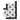 Bianco Carrara White Marble Basketweave Border Corner with Black Accent & Trim Tile