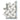Bianco Carrara White Marble Basketweave Border Corner with Blue-Gray Accent & Trim Tile