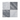Checkerboard Marble Tile - Bianco Carrara & Bardiglio Imperiale
