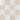 A checkered mosaic tile pattern featuring alternating square tiles of warm beige travertine and white marble with gray veining.