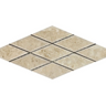 Cappuccino Marble 2-3/4’’ X 6-3/4’’ Deep-Beveled Diamond Mosaic Backsplash Tile