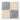 Checkerboard Marble Tile - Bardiglio Nuvolato & Crema Marfil