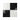 Checkerboard Marble Tile - Bianco Dolomite & Nero Marquina