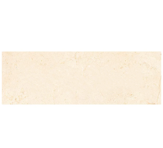 Crema Marfil Marble 4" X 12" Tile Micro-Beveled