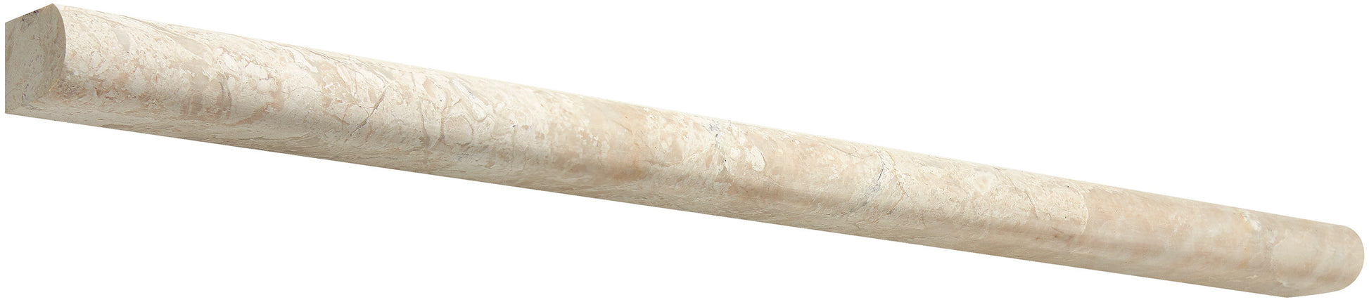 Diano Royal (Queen Beige) Marble 1/2’’ X 12’’ Pencil Liner Polished/Honed Liner