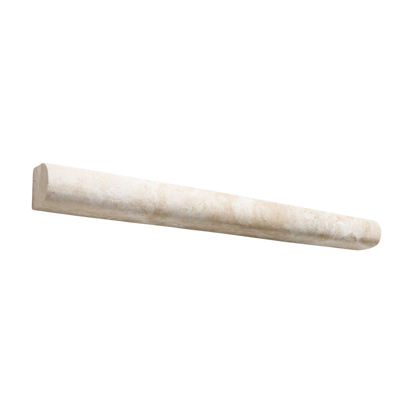 Durango Cream Travertine 1’’ X 12’’ Dome Liner Honed Liner