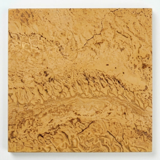 Gold/Yellow Travertine Tile - 12x12