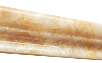 Giallo Crystal Honey Onyx 2’’ X 12’’ Crown Molding Polished Crown