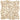 Ivory (Light) Travertine Flat Pebble/Random Broken Mosaic Tumbled Wall Tile