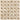 Ivory (Light) Travertine 5/8’’ X 1 1/4’’ Pinwheel Mosaic w/ Noce Dots Tumbled Wall Tile