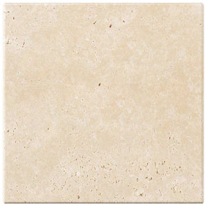 Ivory (Light) Travertine Tile - 8x8