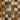 Mixed (Ivory + Noce + Gold) Travertine Mosaic - 1x1 Square